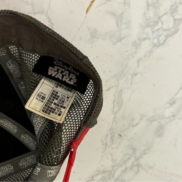Star Wars Hat Cap Snap Back Adult Trucker Resistance Disney Parks Red Gray​​ - Picture 7 of 7